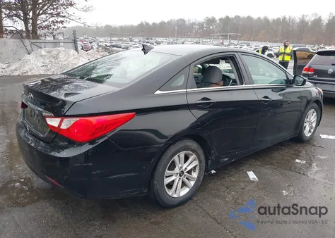 2013 Hyundai Sonata Gls z USA, uszkodzony, nr VIN 5NPEB4AC1DH535296